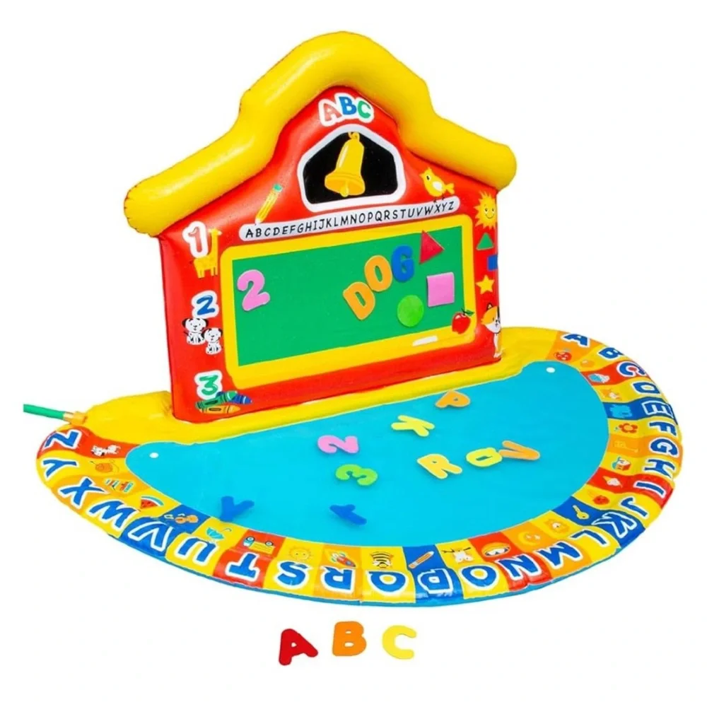 ⚡️NEW⚡️ BANZAI Jr. School Splash Inflatable Water Play Mat, 58